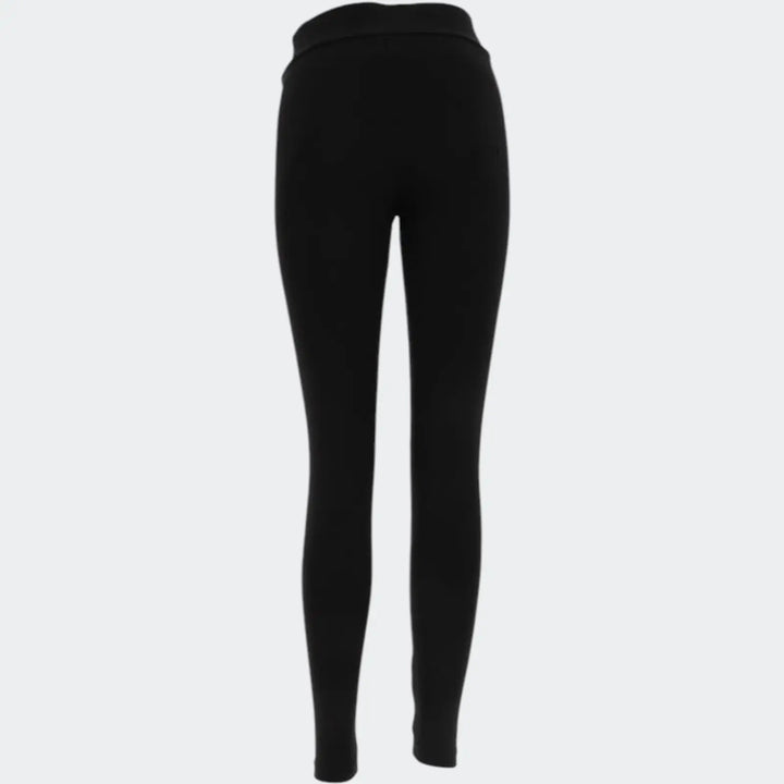 Ess Script High-Waist Leggings Black Leggings
