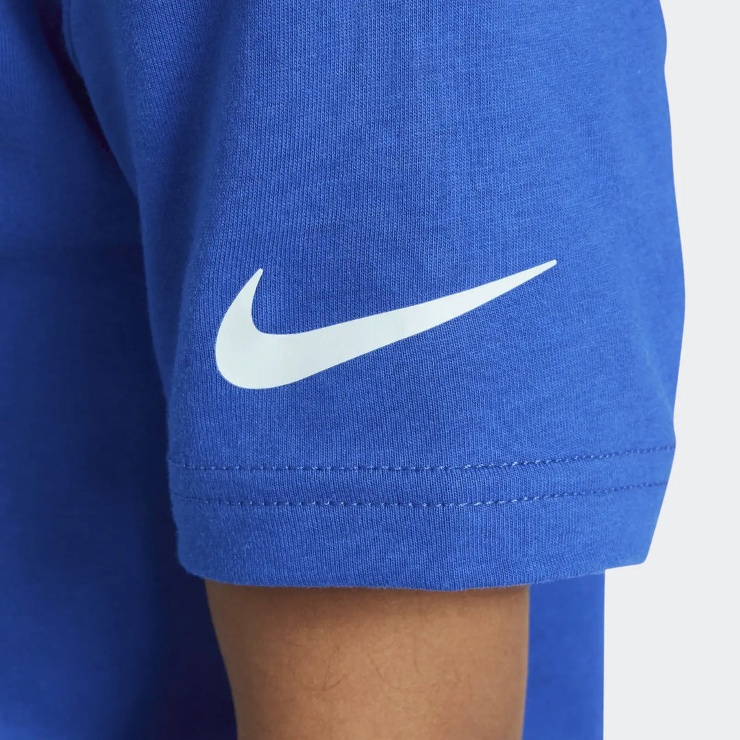 Nkb Nike Sportwear Swoosh Tee Blue T-Shirts