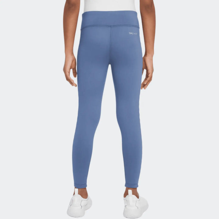 Nkg Swoosh Motion Dri-Fit Legg Blue Leggings