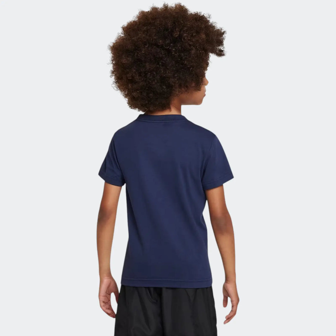 Nkn Nsw Embroid Futura Tee Blue T-Shirts