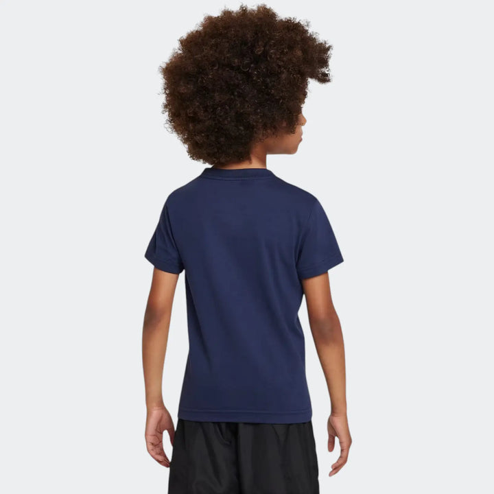Nkn Nsw Embroid Futura Tee Blue T-Shirts