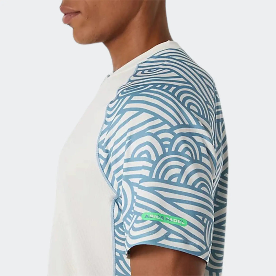 Padel Court All Over Print Ss Top White T-Shirts