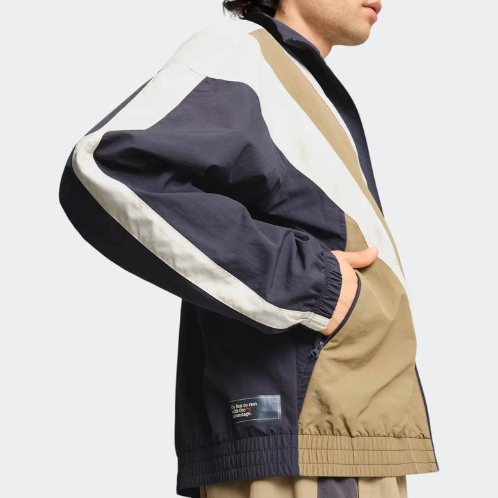 Club De Course Archive Brown Trackjackets