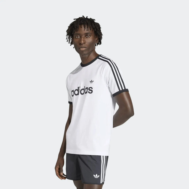 3-Stripes Slim Ringer T-Shirt