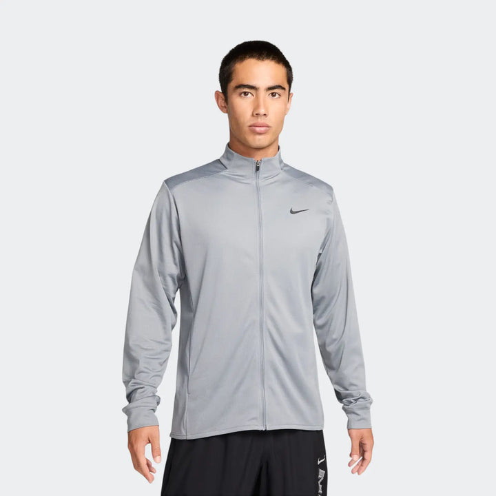 M Nk Df Totality Knit Jacket Grey Jackets