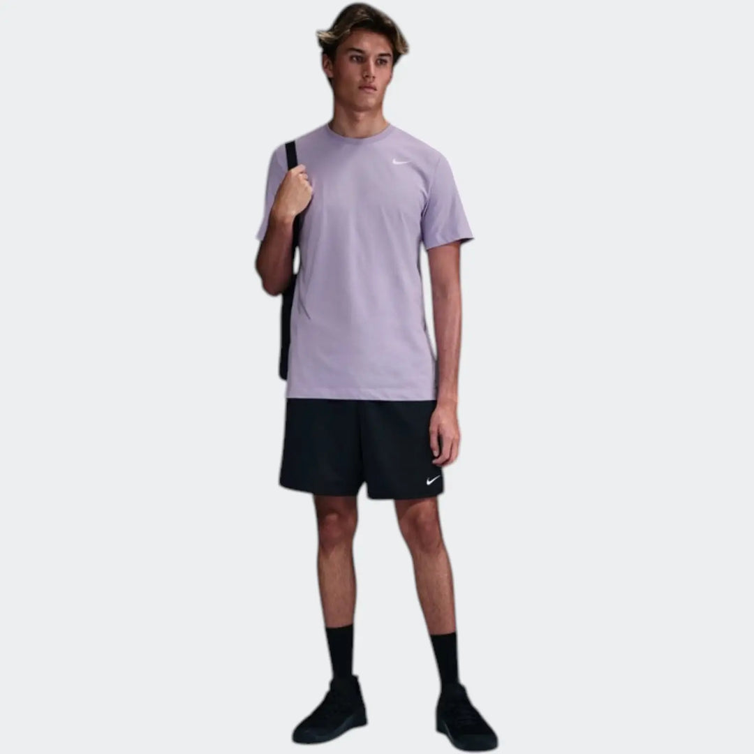M Nk Df Tee Dfc Crew Purple T-Shirts
