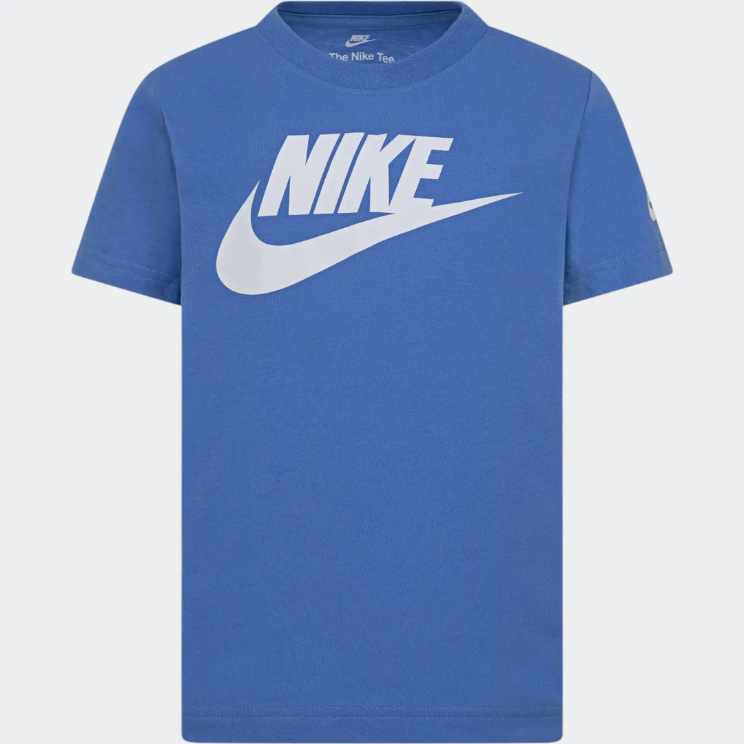 Nike Boys Futura Evergreen T-Shirt - Blue