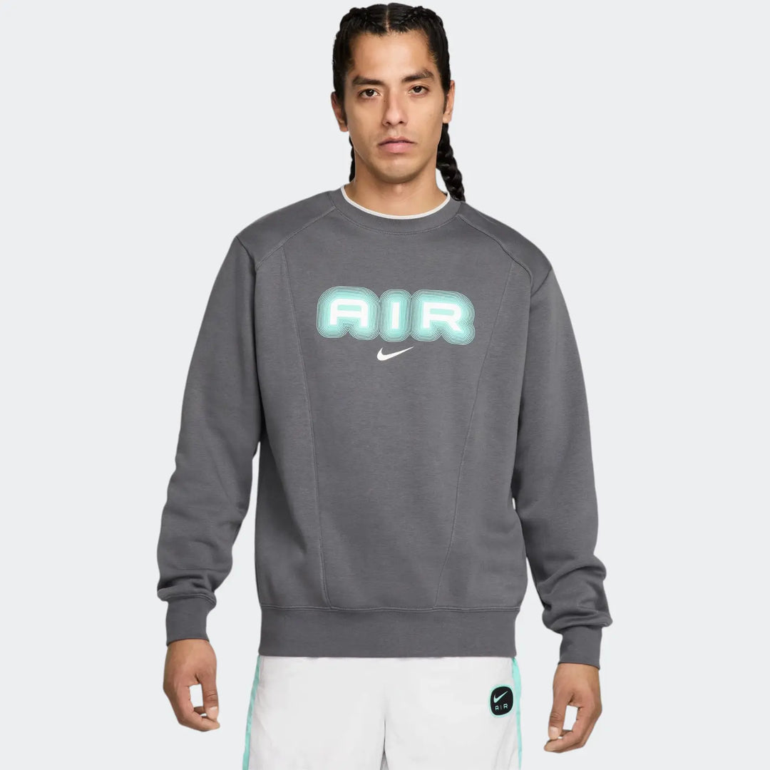 Nike Air Men'S Fleece Crew-Neck Sweatshirt