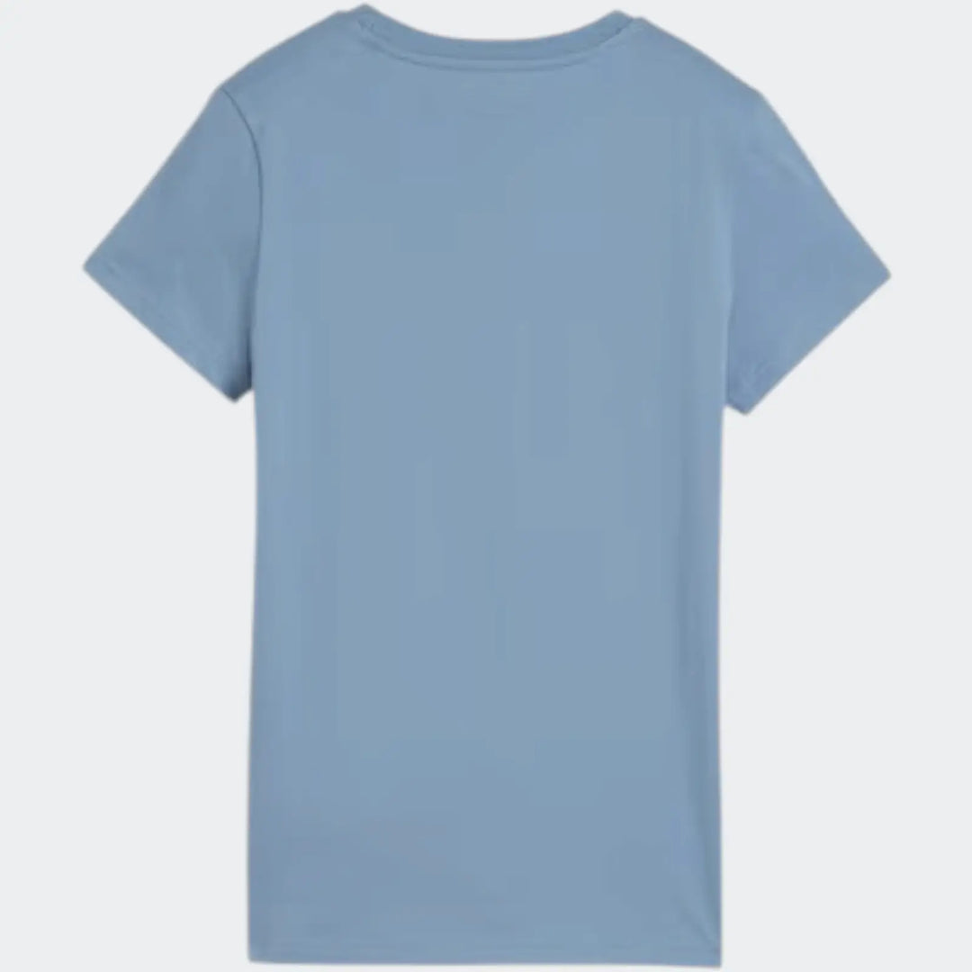 Graphic Gradient Tee W Blue T-Shirts