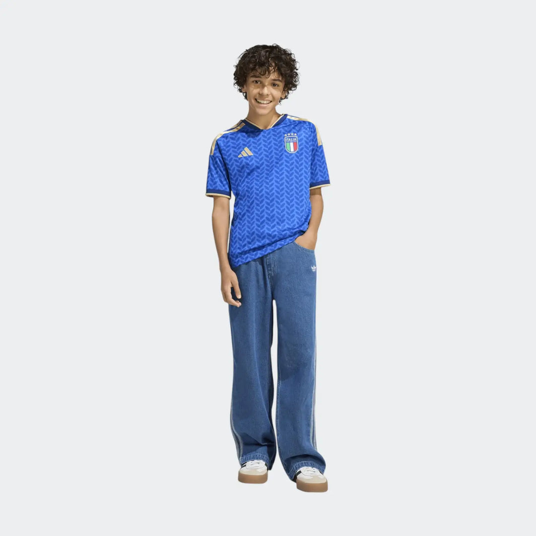 Italy 26 Home Kids Jersey
