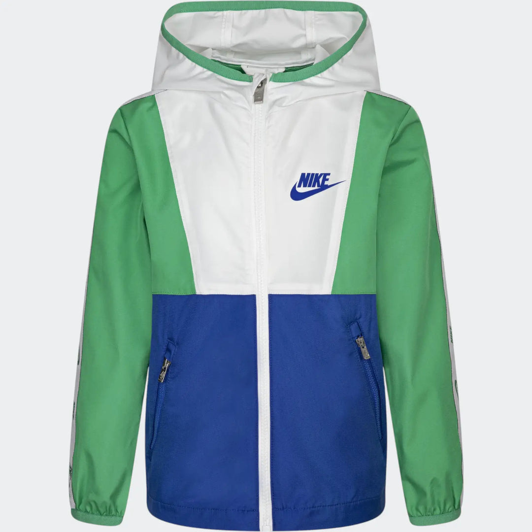Nkn Color Block Jacket Green Jackets