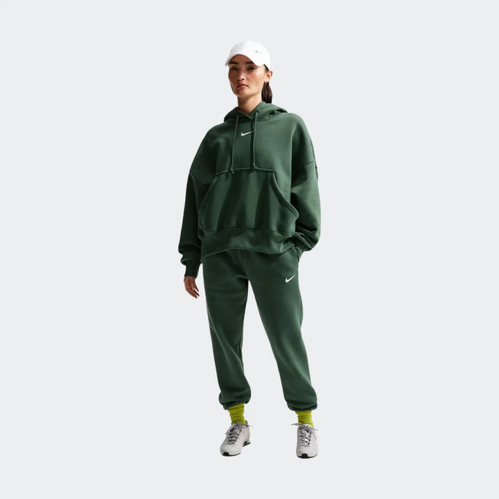 W Nsw Phnx Flc Mr Pant Std Green Sweatpants