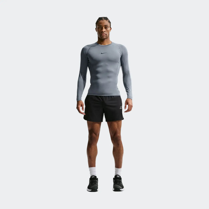 M Np Df Tight Top Ls Grey Tops