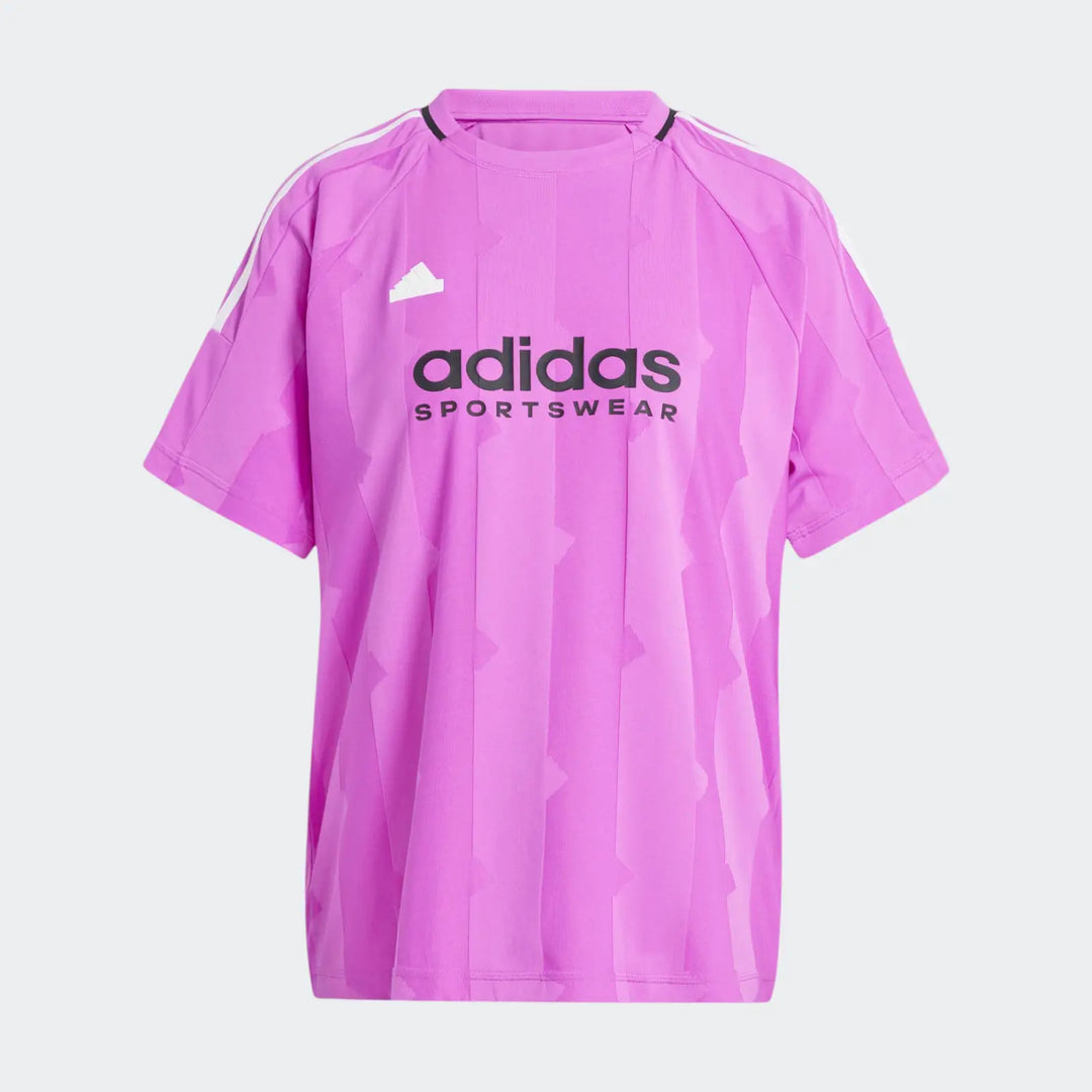 Tiro Cut 3-Stripes Jacquard Boyfriend T-Shirt