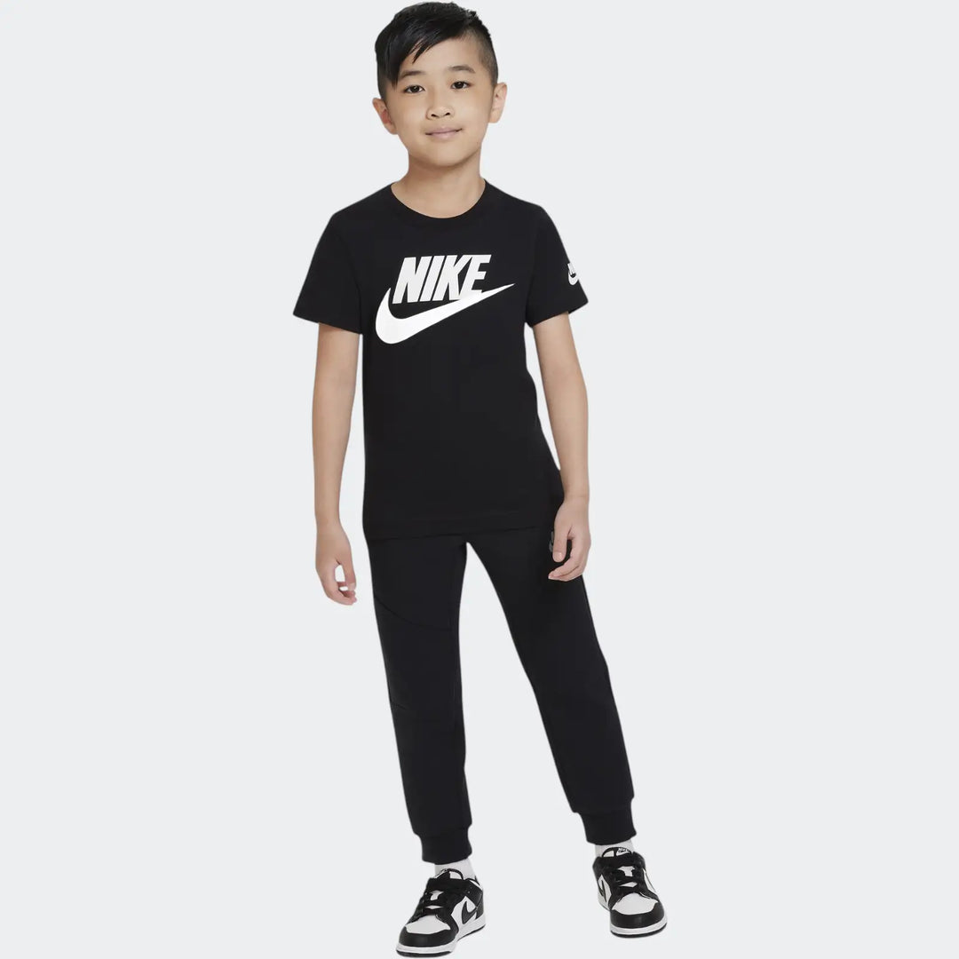 Nike Boys Futura Evergreen T-Shirt - Black