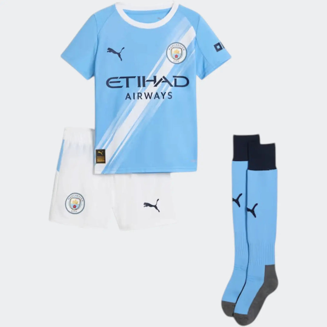 Mcfc Hm Mini 25/26 Blue Kits
