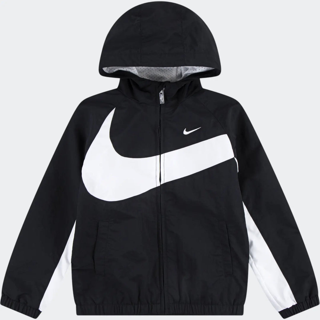 Nkn Big Swoosh Jkt Black Jackets