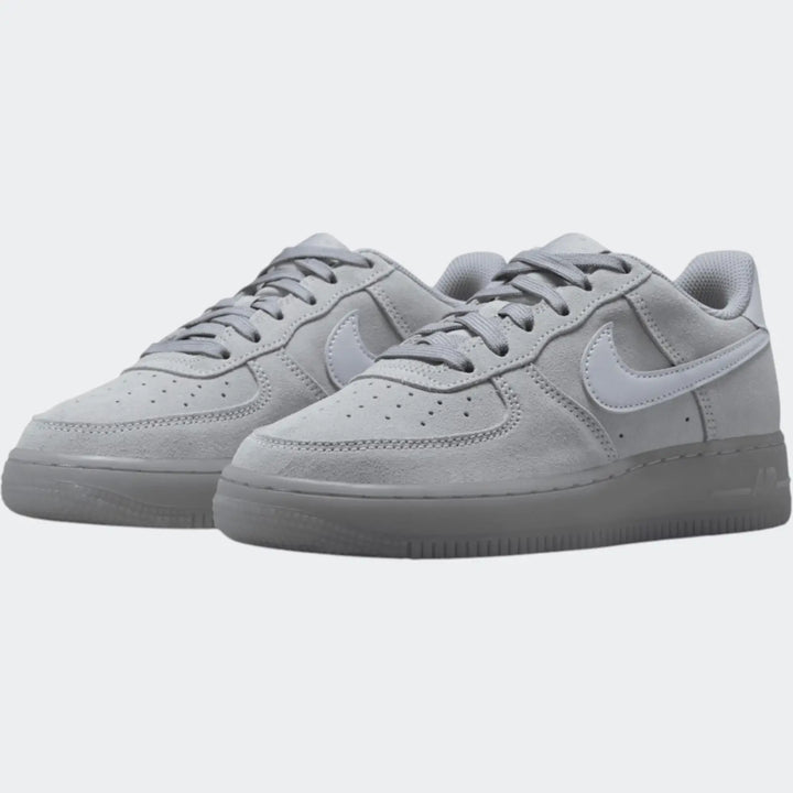 Air Force 1 Lv8 Gs Grey Sneakers