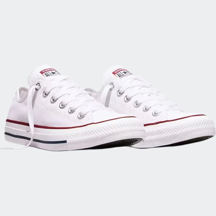 All Star Lo Unisex White Sneakers