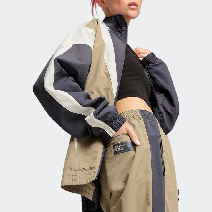 Club De Course Archive Brown Trackpants