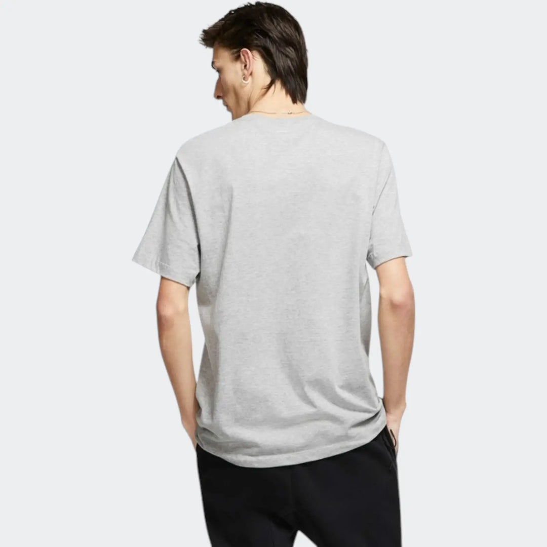 M Nsw Tee Just Do It Swoosh Grey T-Shirts