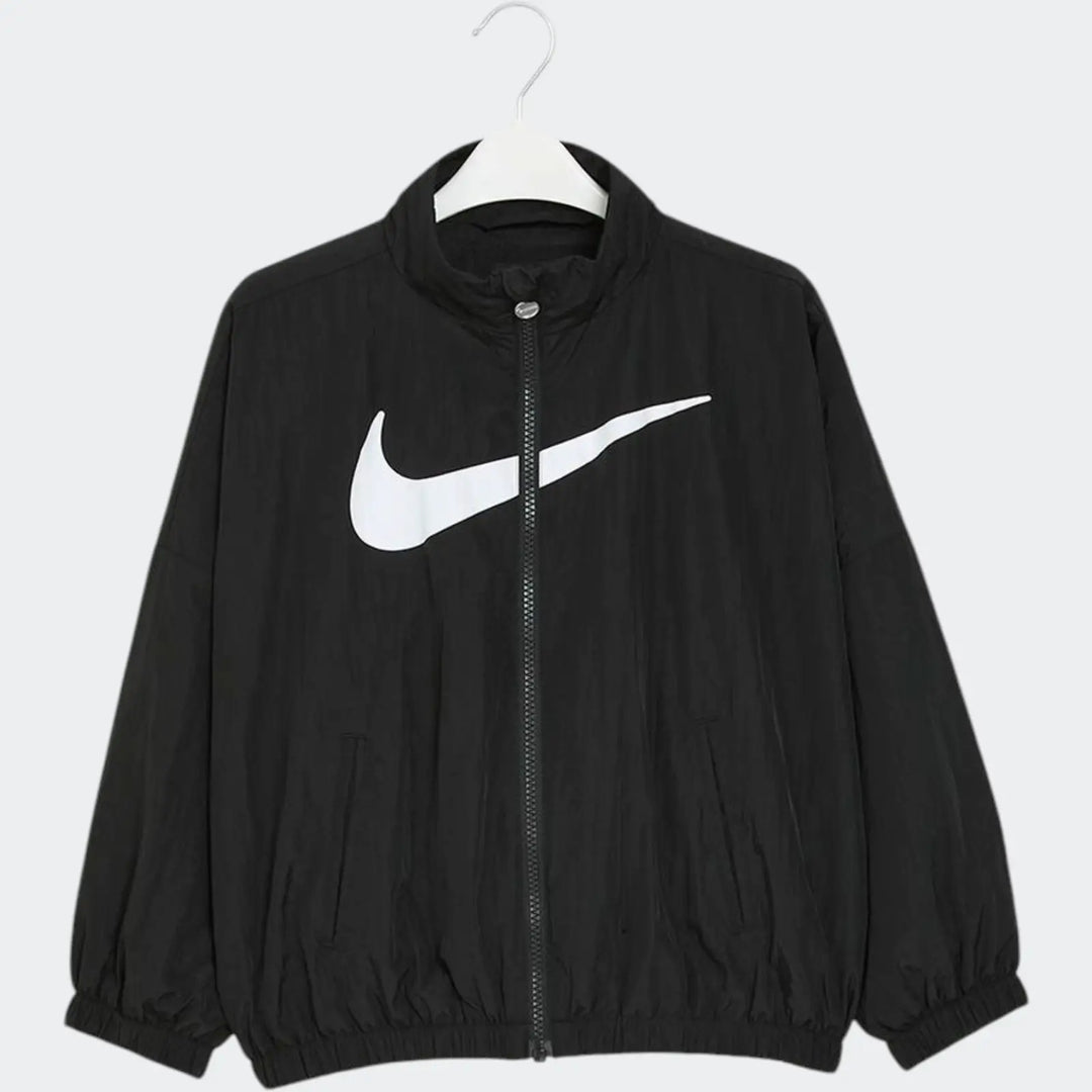 Nkg Swoosh Windbreaker Jacket Black Jackets