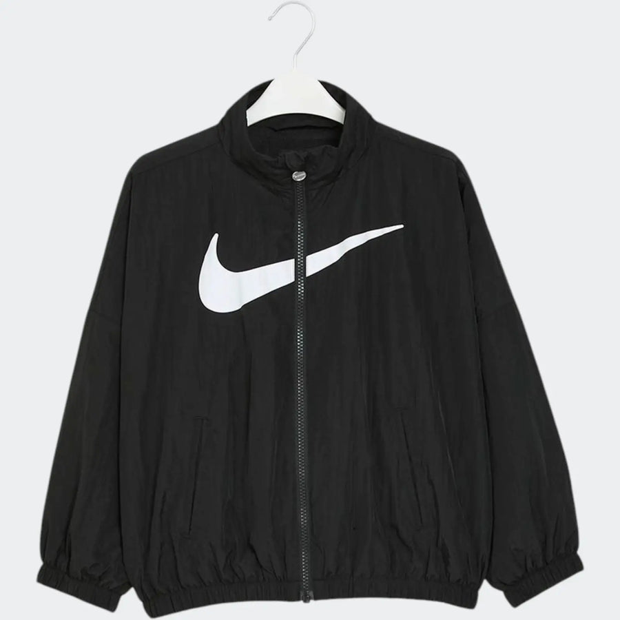Nkg Swoosh Windbreaker Jacket Black Jackets