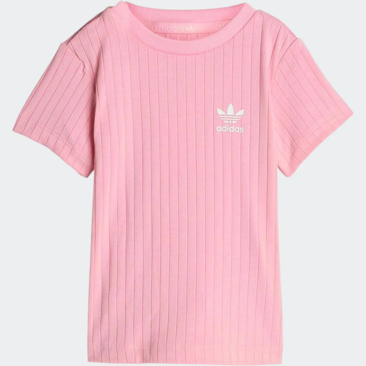 Regular Wide Rib Short T-Shirt Set