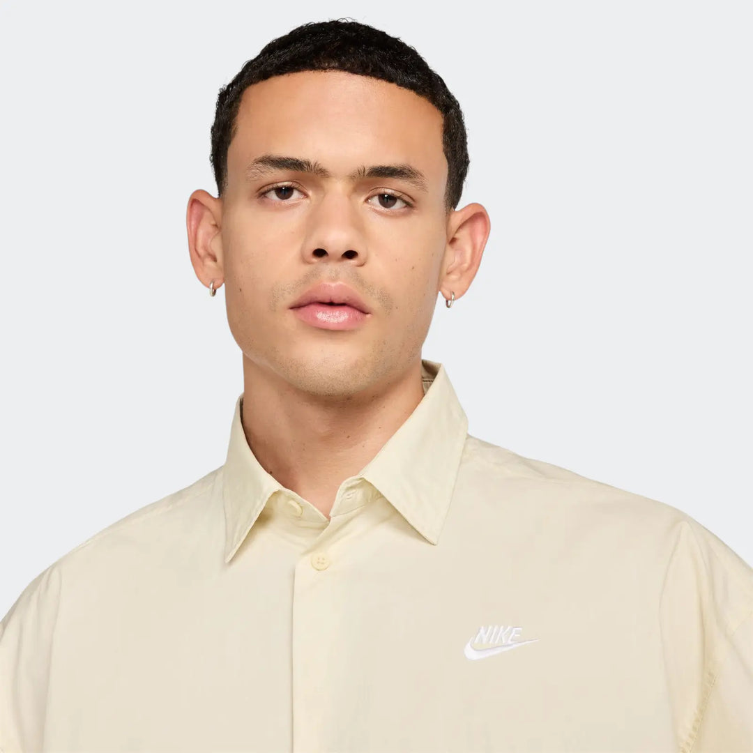 Nike Club Men'S Short-Sleeve Button-Up Shirt
