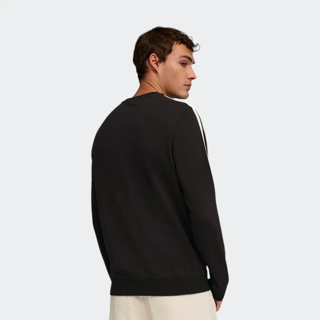 Ess Elevated Crew Tr Black Sweatshirts