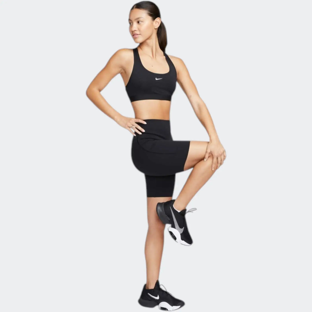 W Nk Swsh Lgt Spt Bra Black Sports Bras