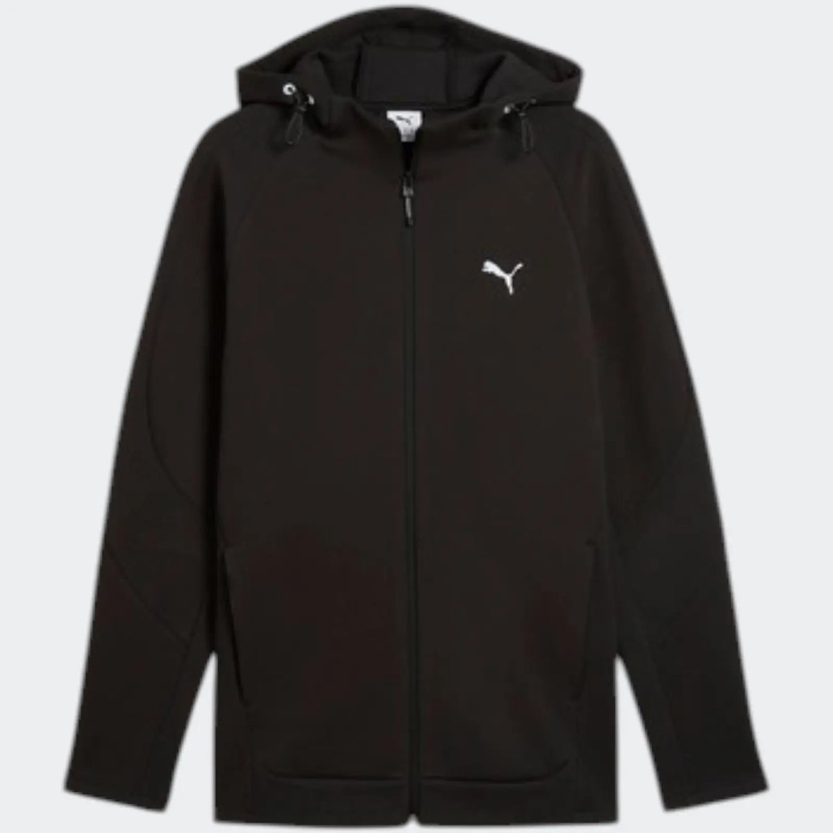Evostripe Full-Zip Hoodie Black Hoodies