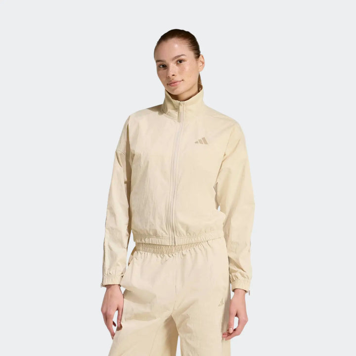 City Tech Woven Zip Track Top