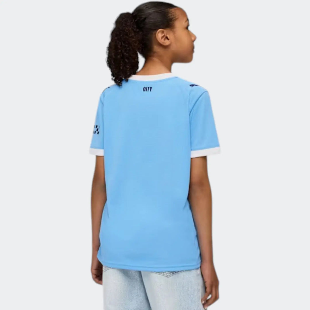 Mcfc Y Hm Jsy 25/26 Blue Jersey