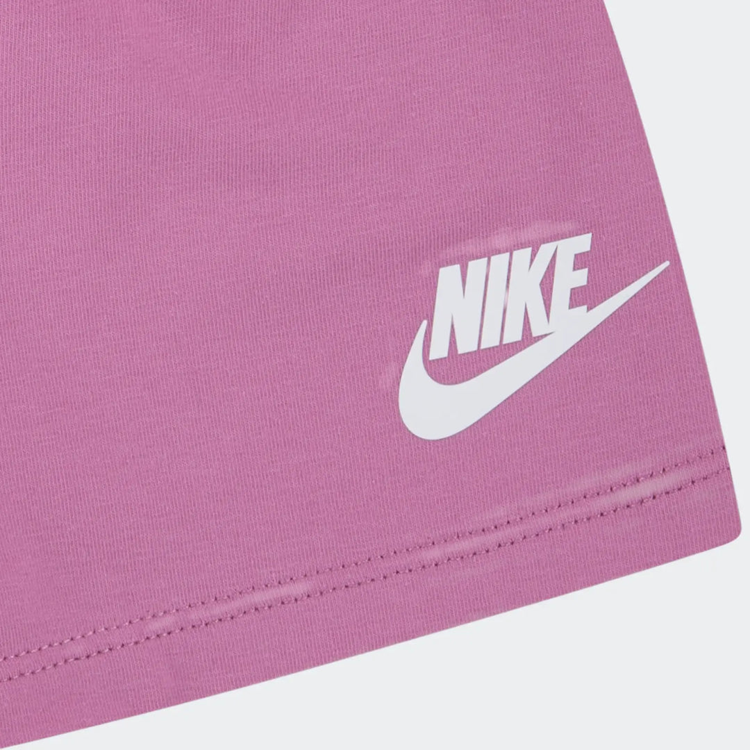 Nike Girls Jersey Shorts - Grey
