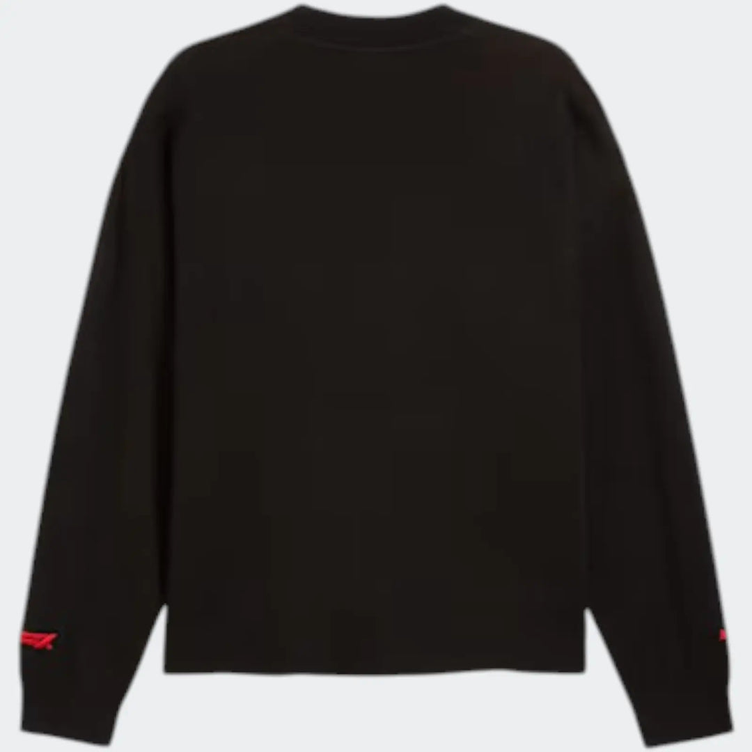 F1 Knitted Crewneck 75Yrs Black Sweatshirts