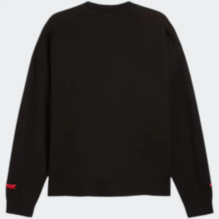 F1 Knitted Crewneck 75Yrs Black Sweatshirts