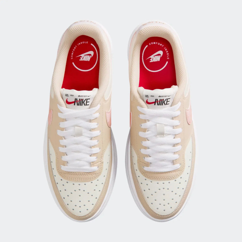 W Nike Court Vision Alta Ltr White Sneakers