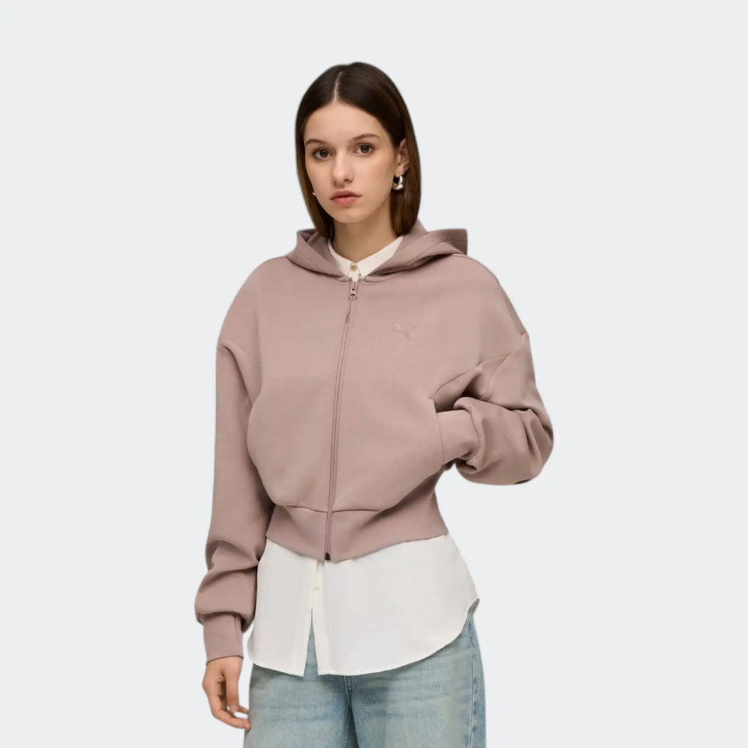 Pumatech Sense Full-Zip Pink Hoodies