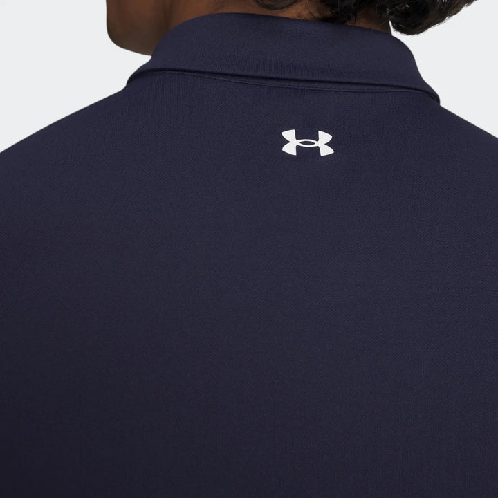 Ua T2G Pique Polo Blue Polo Shirts