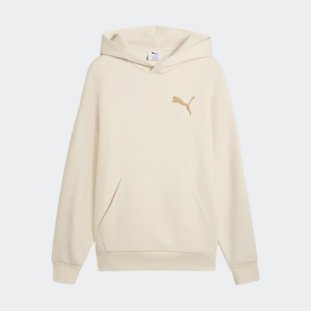 Ess Elevated Cat Logo Relaxed Hoody White Hoodies
