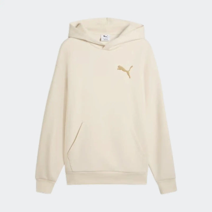 Ess Elevated Cat Logo Relaxed Hoody White Hoodies