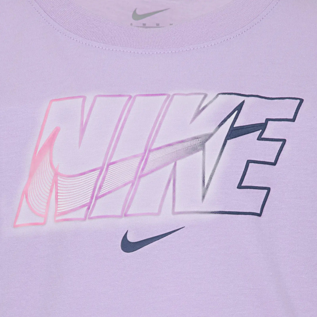 Nike Girls Swoosh Motion Bike Shorts - Blue