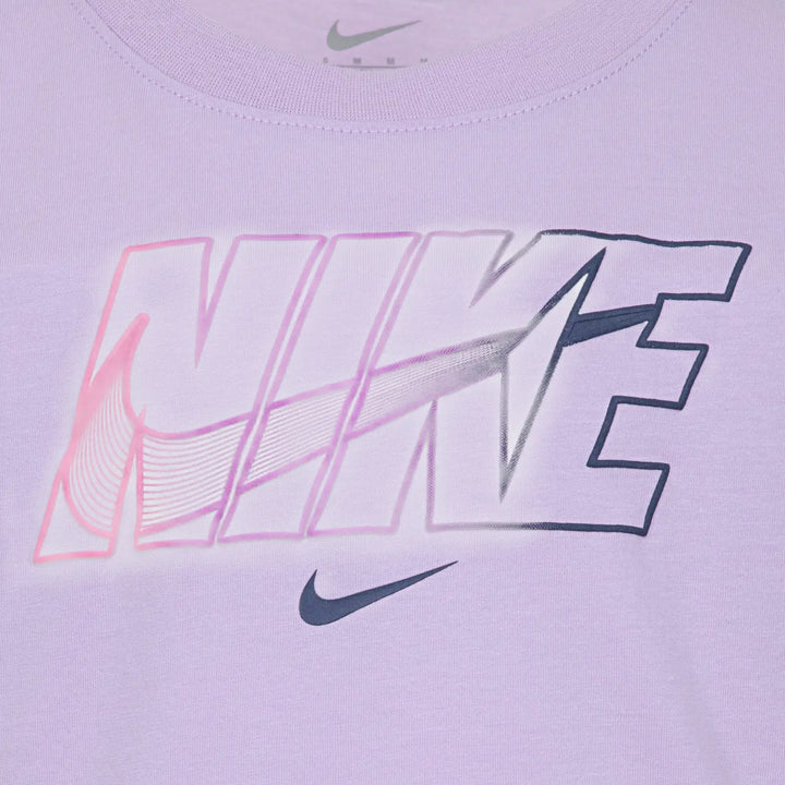 Nike Girls Swoosh Motion Bike Shorts - Blue