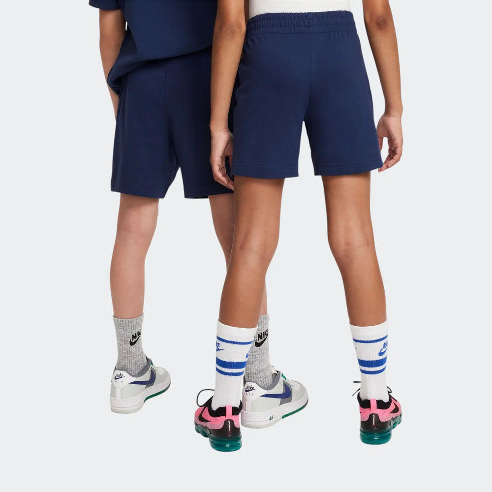 K Nsw Club Knit Short 6In Blue Shorts