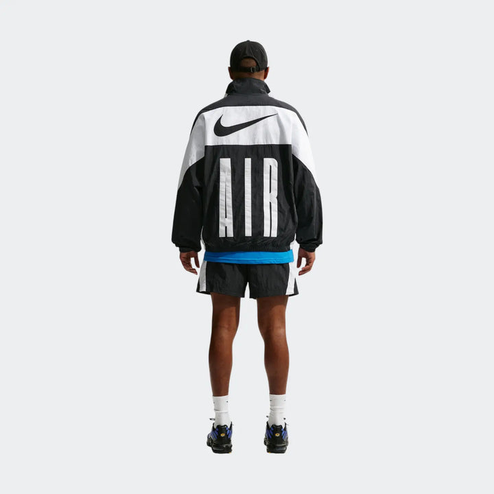 M Nike Air Woven Track Jacket Black Trackjackets