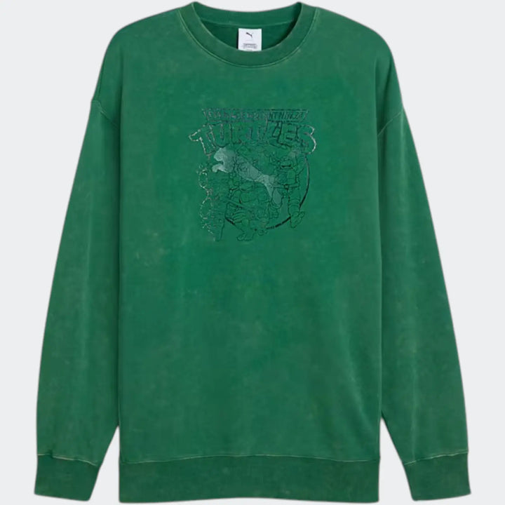 Puma X Tmnt Relaxed Green Sweatshirts