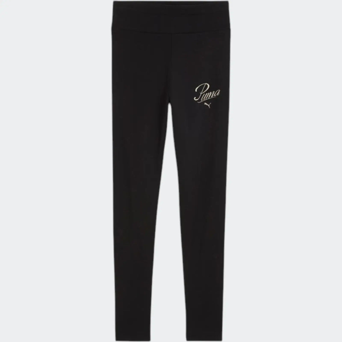 Ess Script High-Waist Leggings Black Leggings