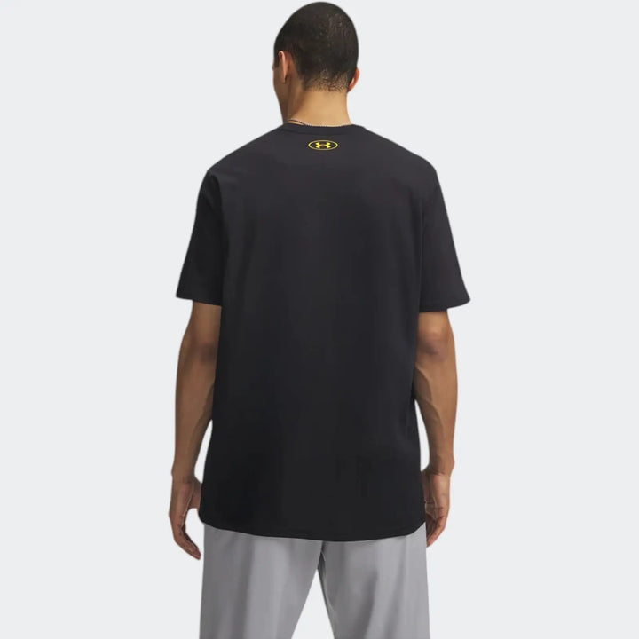 Ua M Varsity Crest Black T-Shirt