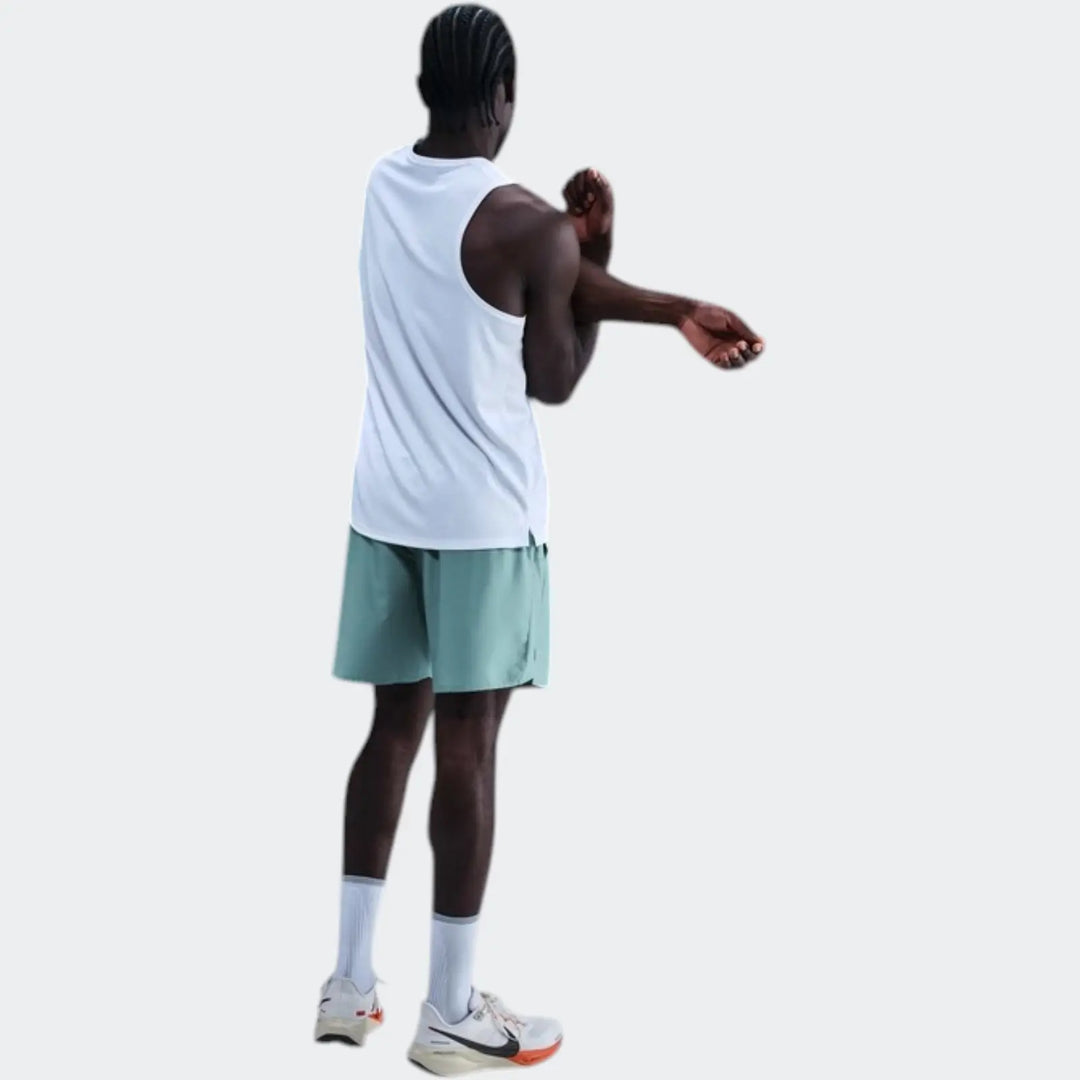 M Nk Df Challenger 7Ul Short Green Shorts